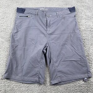 Woolrich Shorts Womens 8 Ripstop Stretch Lightweight Hiking Outdoor Zip Pocket